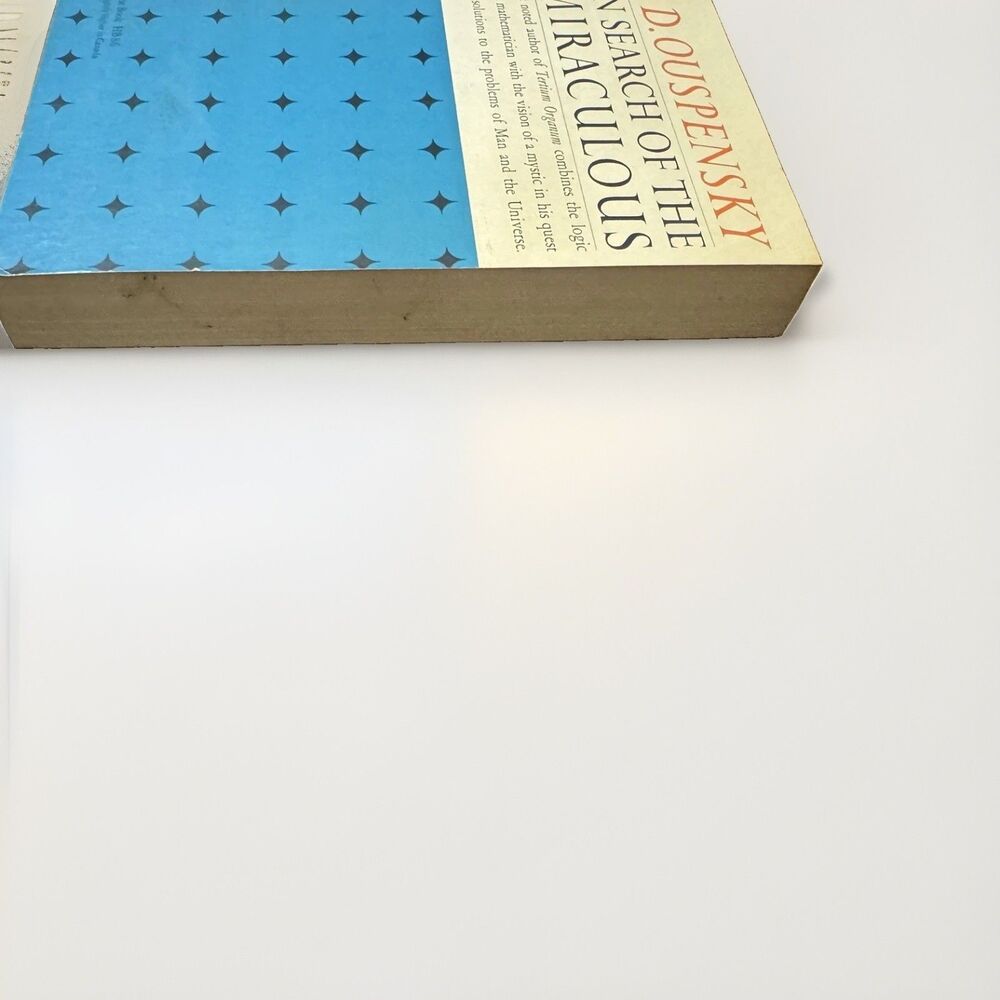 In Search of the Miraculous P.D. Ouspensky VTG Harvest Paperback HB86 Gurdjieff - Picture 5 of 6